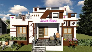 3D Animation / Walkthrough /Exterior Elevation/2BHK