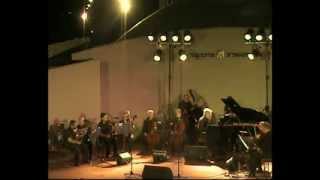 J S Bach Concerto  Igor Naimark Jerusalem  Orchestra Director V Barshevich on the roof of Azrieli