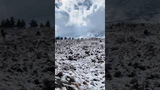 Quetta Chilton Mountain #2024 #explorepakistan #adventure #snowfall