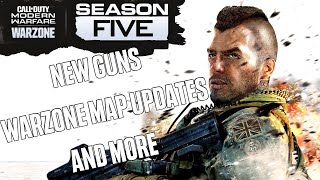 Call of Duty Modern Warfare SEASON 5 - NEW GUNS FOR CoD - Mw Season 5 - New Maps for CoD