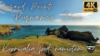 Ostatni dzień w Kornwalii Lizard Point i Kynance Cove zwiedzamy Anglie pod namiotem