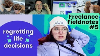 Das hatte ich mir anders vorgestellt...🧋 Freelance Fieldnotes #6 [vlog / DE / eng sub]