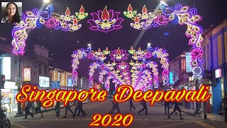 சிங்கப்பூர் லிட்டில் இந்தியாவில் தீபாவளி | Little India Singapore Deepavali 2020