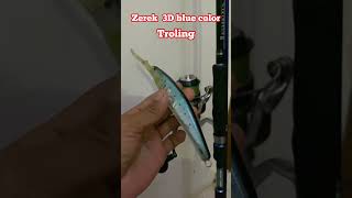 #shorts #trolling #minnow #zerek #lure #fishing #fishingboat #tenggiri #bluecolor #popping #mancing