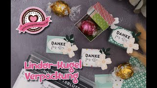 Tutorial: Lindor-Kugel Verpacken mit Produkten von Stampin' Up!