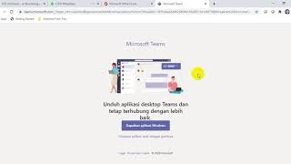 SIGN IN KE MICROSOFT TEAMS