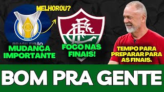 🚨RODADA MUITO BOA PARA O FLUMINENSE MUDANÇAS NO BRASILEIRO E MAIS DUAS  FINAIS