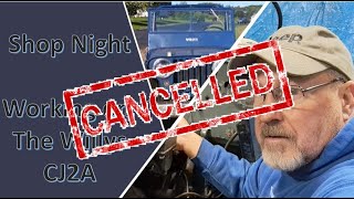 Willys Shop Night is Cancelled!