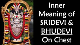 Inner Meaning of Sridevi & Bhudevi on Lord Balaji's Chest   Sri Venkateshwara Swami