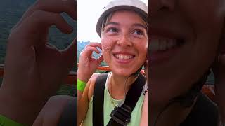 zipline surfing in El salvador #adventure #shorts #fun #morelife  #centralamericantravel