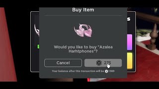 Azalea Harhtphones *limited* launch party |Roblox| (2023)