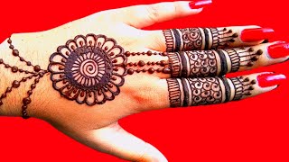 Very beautiful mehndi back side |stylish mehndi design |Mehndi design easy |Back hand mehndi/Mehndi