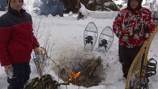 Snowshoeing and Chaga 03/01/2015