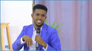 Barnaamijka codka dhalinyarada: Axmad Nuur Tamaan, Maareeyaha guud ee xarunta Masaf Space Jigjiga.