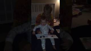 Grammy and Eli reading