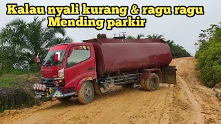 Ini yg di lakukan para sopir ketika truck melintang