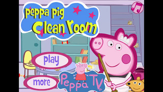 Juego de Peppa Pig limpiando su casita