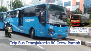 Hospitality Bis Transjakarta Busway 8C Crew Humanis - Bonus Nonton KRL