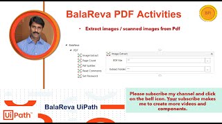 Extract image | scanned image from pdf In UiPath | Pdf image Extraction | UiPath Pdf Automation