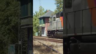 NJT GP40 through Abandoned Winslow Tower