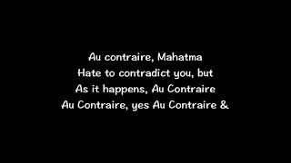 Au Contraire by They Might Be Giants Karaoke