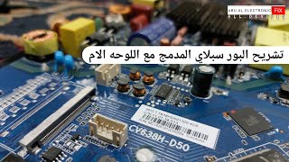 تشريح البور سبلاي المدمج مع اللوحه الام...