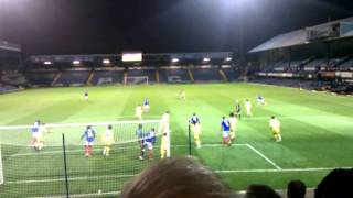 Portsmouth Vs FC Rostov Williams Saved shot by Kochenkov