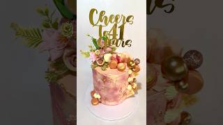 Textured floral cake 💕 #shorts #viralvideo #shortsviral #shortvideo #youtubeshorts #ytshorts #cake