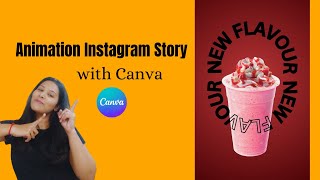 Design Animated Instagram Video with Canva | Canva Tutorial |Animation Video