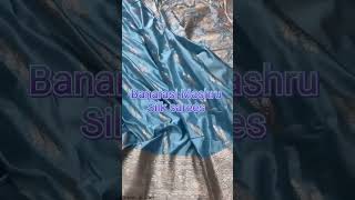 BANARASI MASHRU SILK SAREES/FESTIVE &WEDDING COLLECTION/SOFT FABRIC/NEW DESIGN#shortvideo