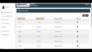 EZ Haul Managing Insurance Records Tutorial Video Script