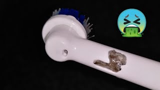 Shocking! Electric Toothbrush cleaning! You don't know this!!