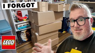 MYSTERY LEGO - Opening Hundreds of Dollars of LEGO I Forgot About