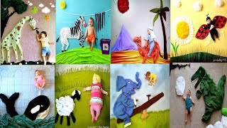 New Animal Theme Baby photoshoot at home😍💖 | cute animal theme baby photoshoot |