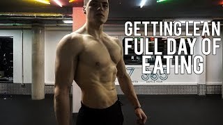 Getting Lean | Full Day Of Eating | IIFYM Intermittent Fasting