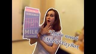 ГИГАНТСКИЙ ПАКЕТ МОЛОКА!!! или что в новой MariaWayBox