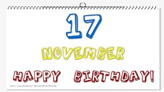 17 November Special New Birthday Status Video , happy birthday wishes, birthday msg quotes जन्मदिन