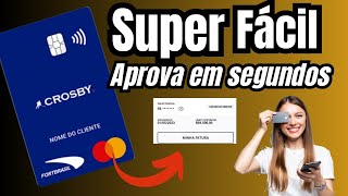 cartão de credito fácil aprovação /fortbrasil crosby #cartãodecredito #contadigital