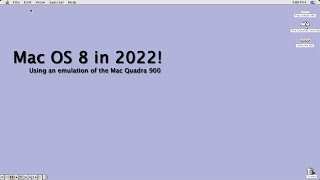 Mac OS 8 in 2022 ~ I cover the Mac for once!?