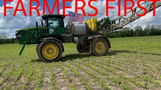 Flying flags and putting farmers first