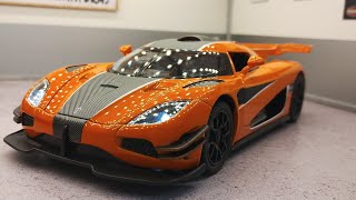 R$229,00 Miniatura Carro Koenigsegg 1/24 - Detalhes Autênticos, Luzes