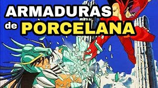 ¿Eran de metal? Armaduras Saint Seiya.