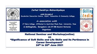 National seminar on the soft and life skill Jorhat Kendriya Mahavidyalaya 25th JUN 2021