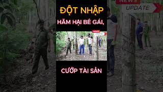 Bắt kẻ đột nhập nhà dân, hãm hại bé gái, cướp tài sản lúc rạng sáng #shorts #tintuc #tintức24h #news