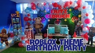 ROBLOX Theme Birthday Party | Venue Styling