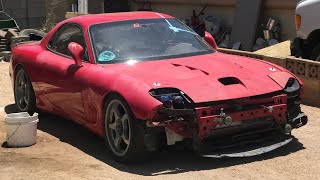 Rx7 FD BUILD /  (Part I) I Bought my Dream Car Walk Around