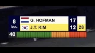 2024 Seoul World Cup #3cushion #JunTaeKim  Matched World Record of 28  #billiards #carambola #umb