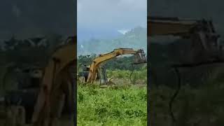 Detik derik Excavator kerja dapat Anaconda