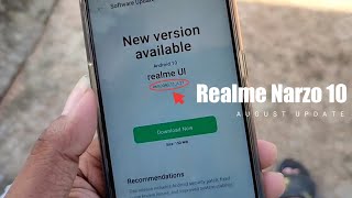 Realme Narzo 10 August Update Roll-out |क्या change हुआ इस महीने