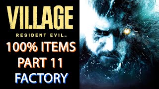 RE Village // 100% Item Collection Run Part 11 - Factory